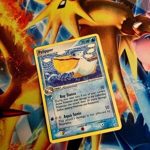 Pokémon Pelipper 21/107 EX Deoxys card 2005
